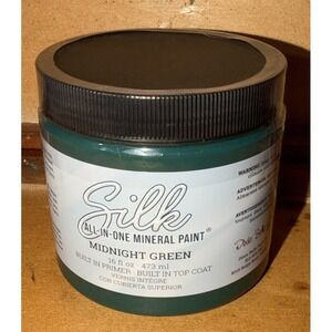 Dixie Belle Silk Paint All In One Mineral Paint MIDNIGHT GREEN 16 oz.